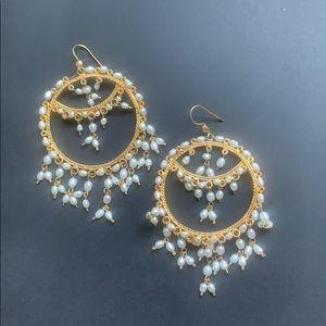 Vintage Tibetan Wedding Earrings